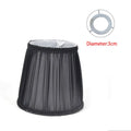 Crystal wall lamp with fabric cloth lampshade in multiple colour options