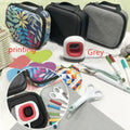 Cricut Easy Press Mini storage bag in hard EVA and nylon with carrying handle and double zippers