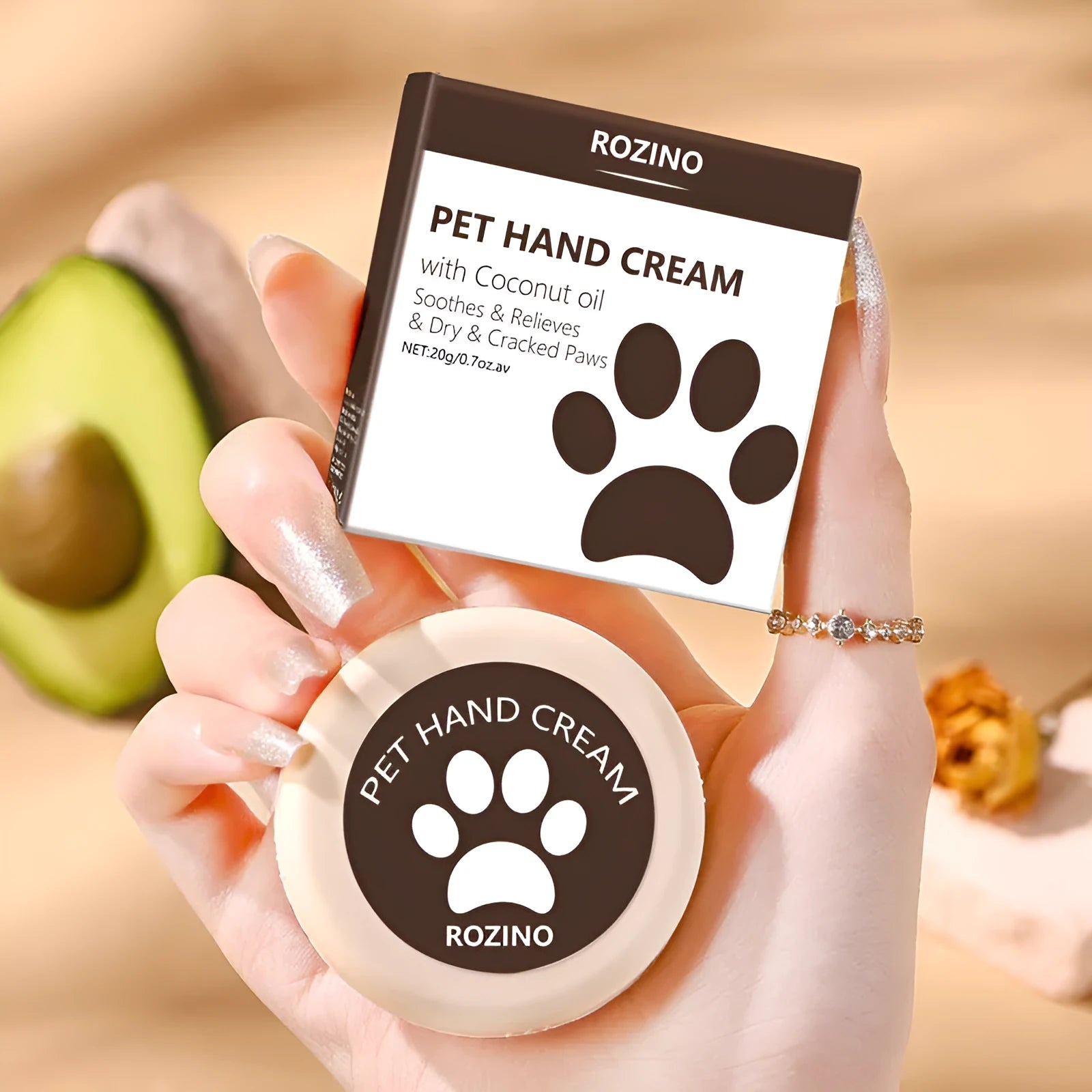 20g tube of pet grooming lotion for dogs and cats moisturising care