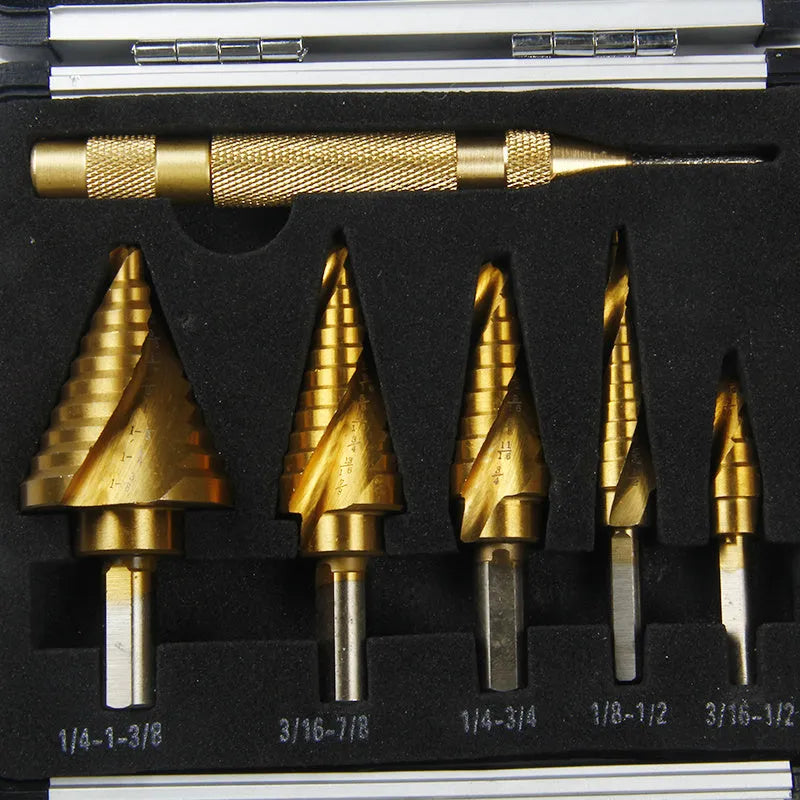 Steel plate opener tool with gold handles, adjustable 58-80mm blade for aluminium boxes