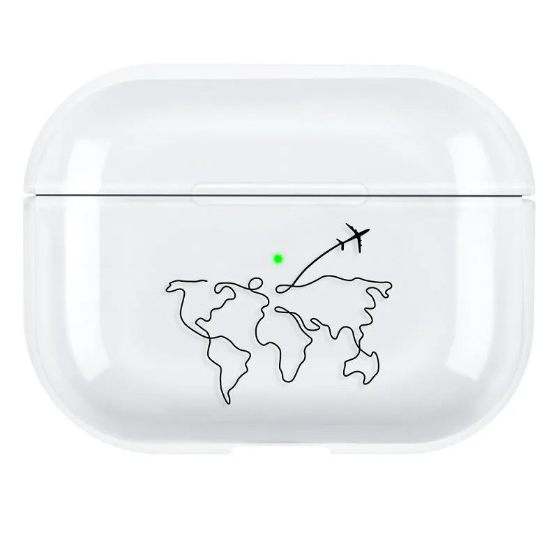 AirPods Pro 3 protective shell case in solid colour options with PC construction