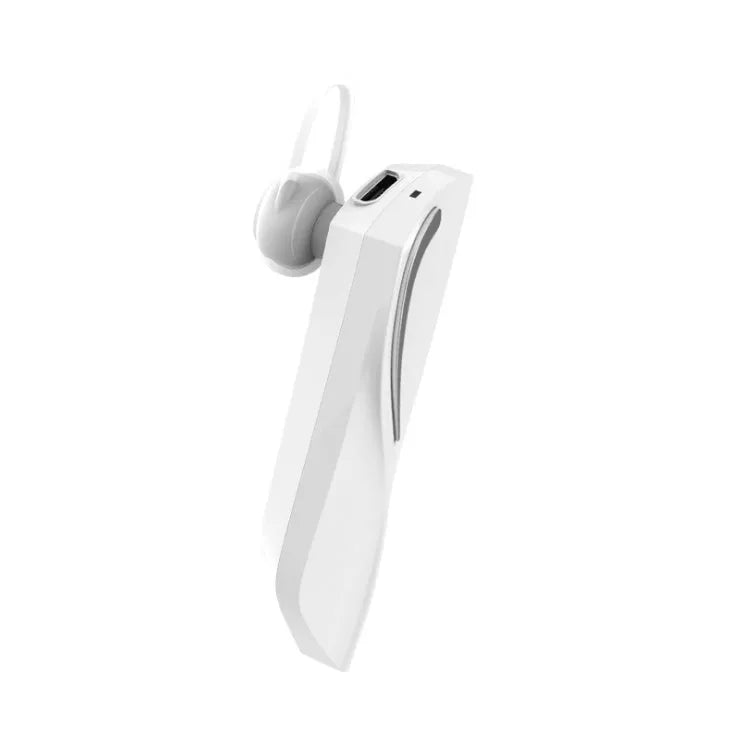 Wireless Bluetooth translation headset in T2 black, real-time interpreter earbud with charging case