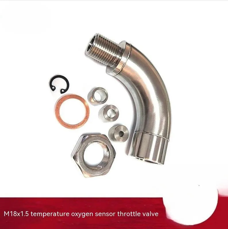 M18 x 1.5 automotive temperature sensor adapter flow valve gas flow crossover fitting