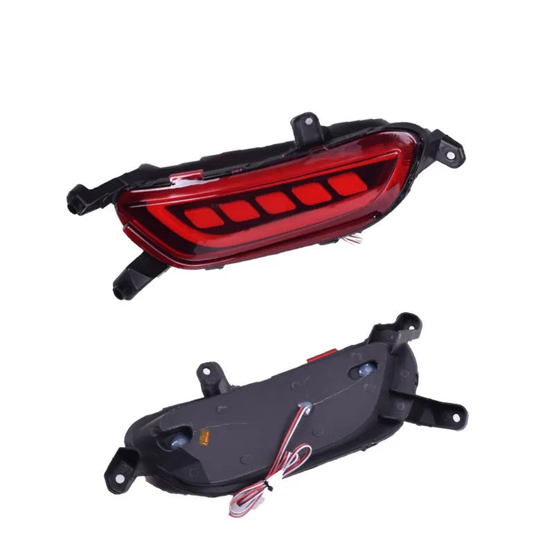 Pair of black LED brake light bulbs for Mazda car application displayed on white background