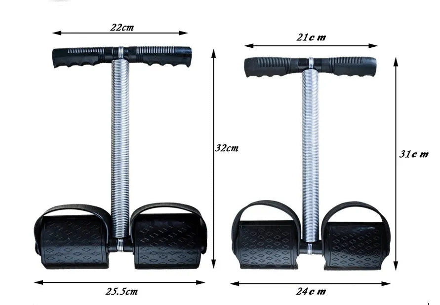 Black ankle pedal pedal puller fitness equipment for unisex leg exercise recovery