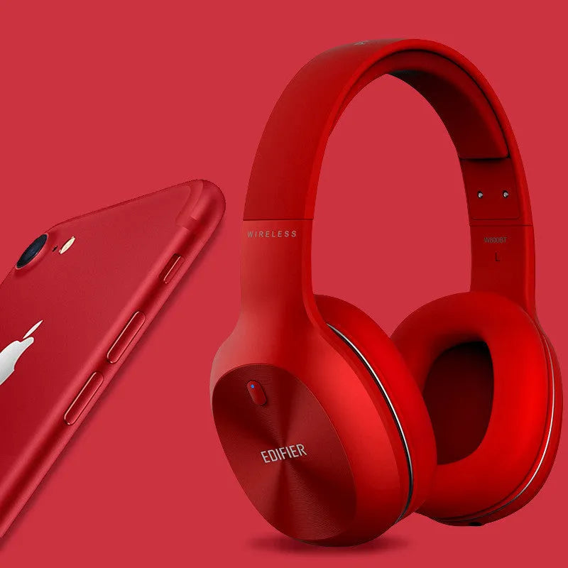 Bluetooth sports headset in black, red, or white colours with wireless connectivity