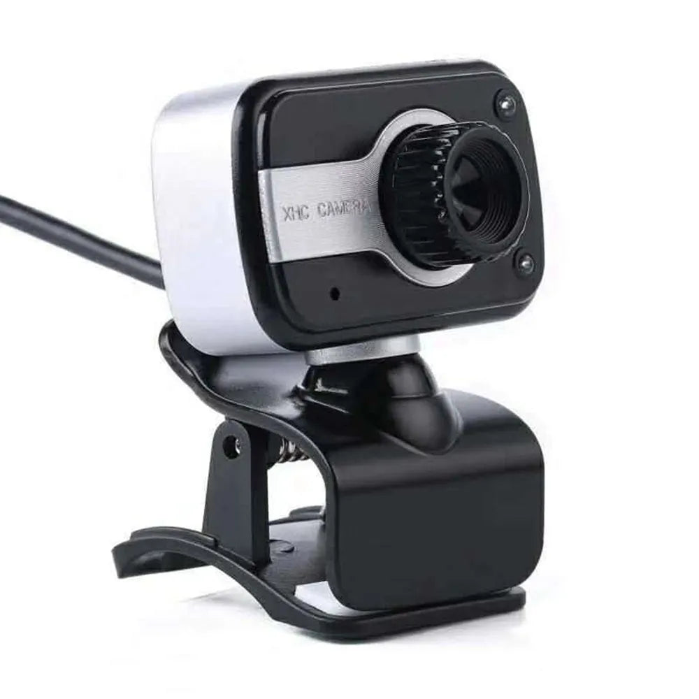 Blue, red or white mini USB webcam with a rotating head on a 1.45m cable.