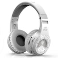Wireless headphones with stereo subwoofer, 57mm driver, Bluetooth, PU earplugs, available in White