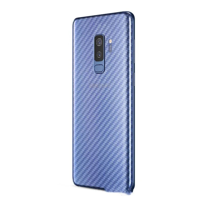 Anti scratch carbon fibre rear film for Samsung Galaxy phone, PVC matte anti fingerprint protector