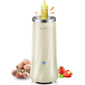 Beige mini breakfast machine with compact design for automatic morning meal preparation