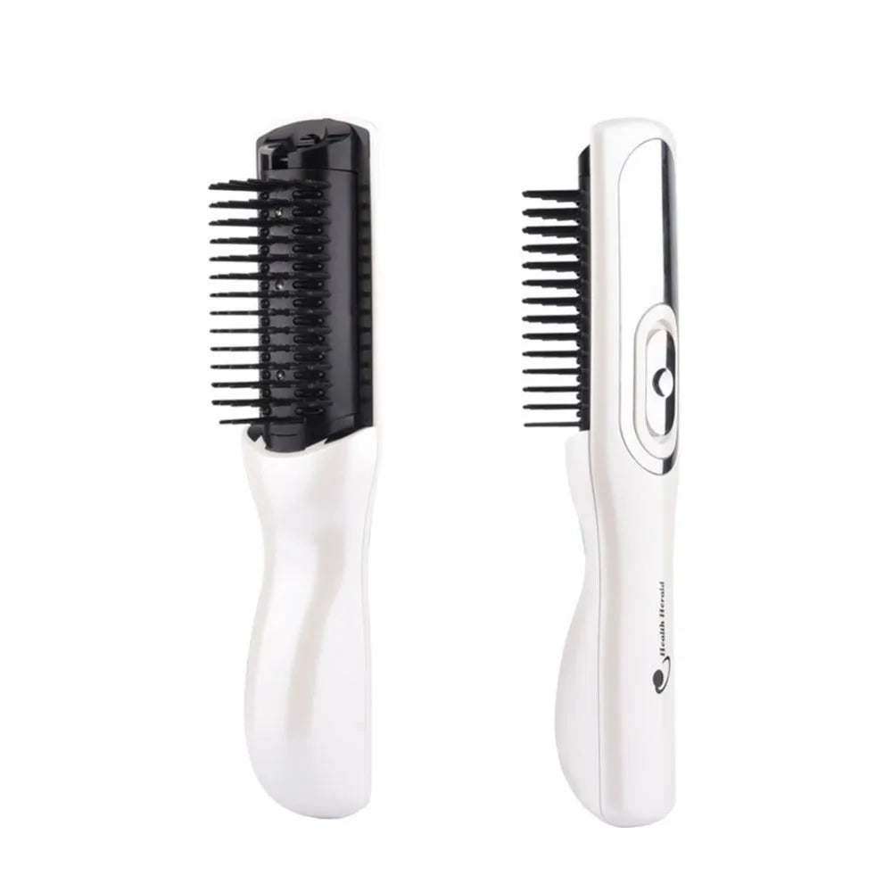 Electric head massage comb with infrared for scalp vibration massage and hair growth