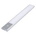 Ultra-thin LED mirror headlight 300x40x10mm with USB charging cable and three colour temperature settings