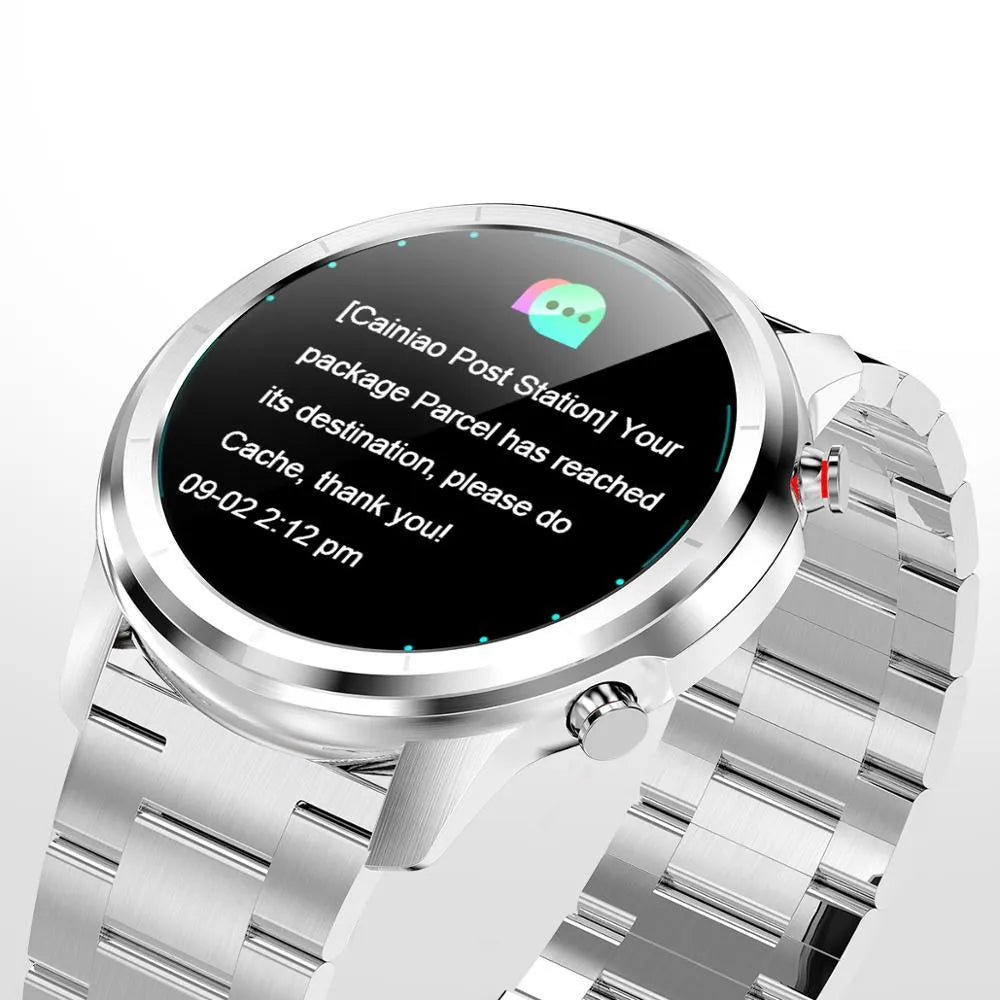 LEMFO LF26 smart bracelet with 1.3-inch screen showing multiple colour options