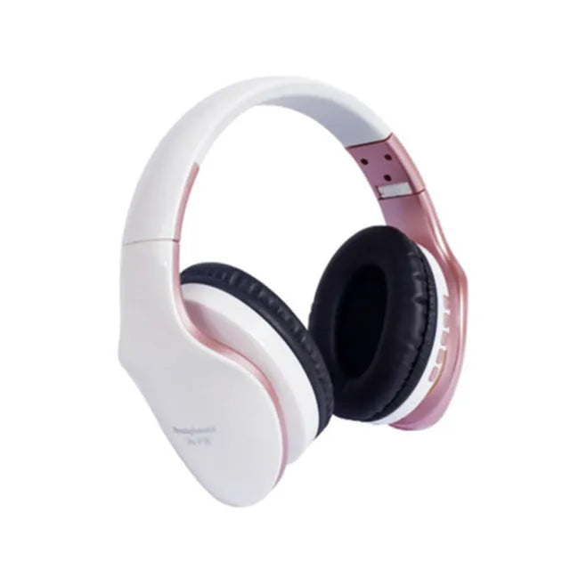 HobbyLane Bluetooth wireless headset in black, red, or white colours with 40mm drivers
