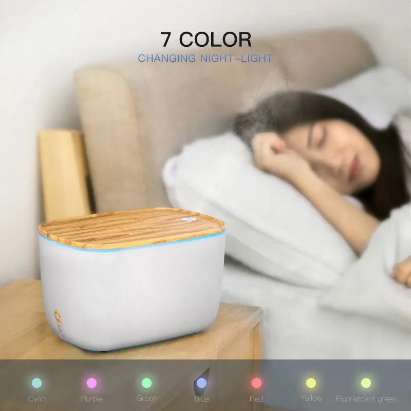GX-22K household atomiser with 1.8L tank offering aromatherapy, humidification and night light functions