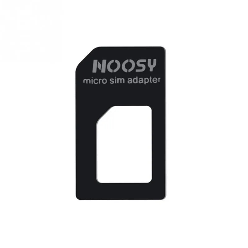 Three black SIM card ejector tools made from PC plastic on a white background