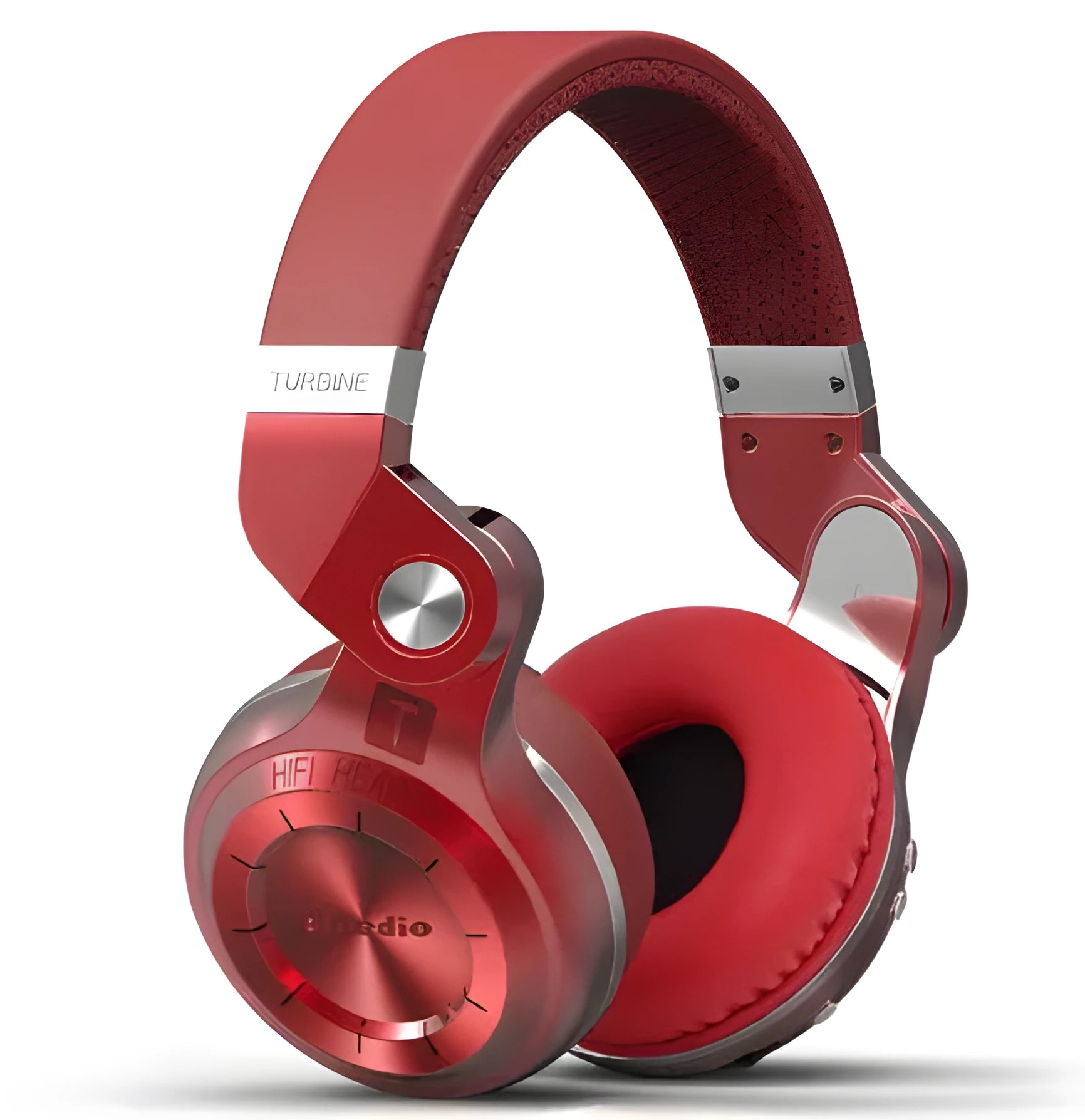 Bluedio T2 Plus wireless on-ear headphones in black, white, red, or blue colour options