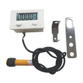 Plastic digital display counter with large LCD screen showing number 0, style TT 5J