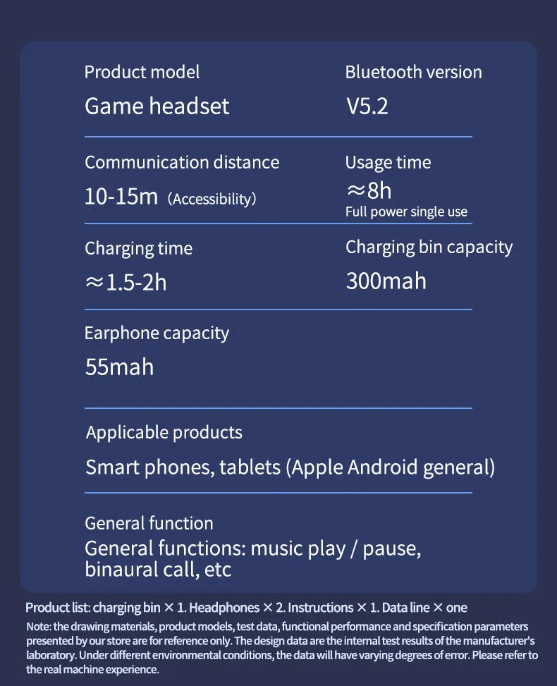Black N35 wireless gaming Bluetooth in-ear headset with earbud design.