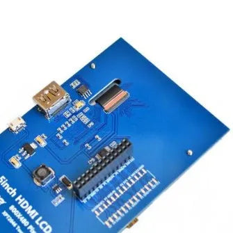 5 inch 800x480 touch LCD screen for Raspberry Pi with HDMI and resistive touch panel