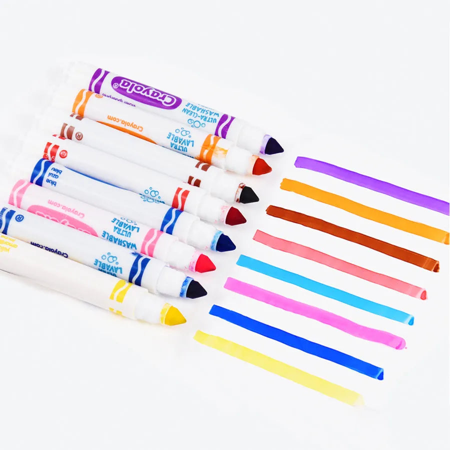 Children's A4 drawing book with 15 sheets and PP cover in orange
