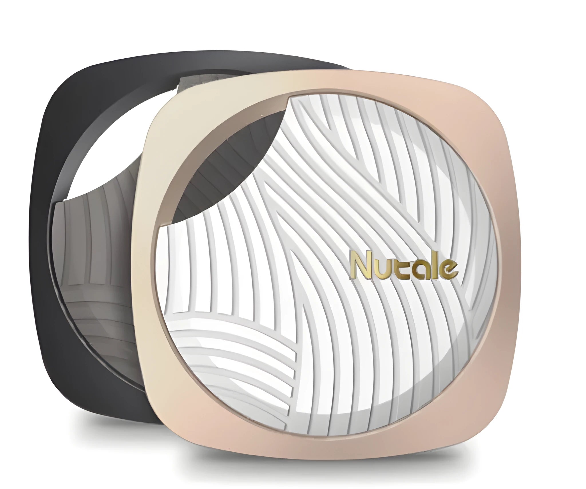 Compact Bluetooth tracker key finder with aluminium alloy shell and button, shown in black