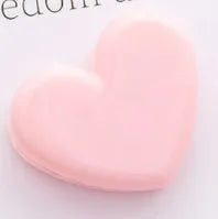 Pink love clip heart-shaped decoration 3.2 by 2.5 cm for holding photos or cards