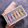 Soft mist velvet lipstick set five colours with squalane moisturising formula