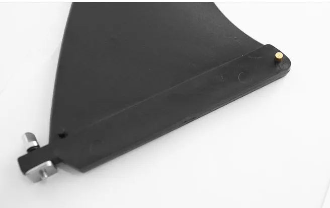 Large SUP paddle with removable fish fins for water dispenser systems