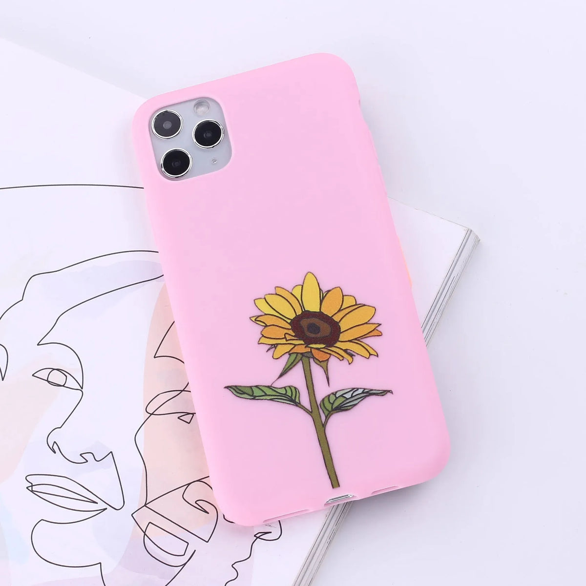 Apple iPhone mobile phone case in various colours showing TPU flexible construction