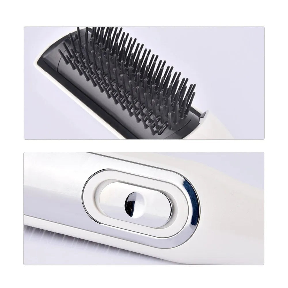 Electric head massage comb with infrared for scalp vibration massage and hair growth