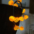 Halloween decoration LED string lights 1.5m 10 lights battery operated flexible wire