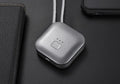 USB portable air purifier necklace in blue, pink, grey or white colour options.