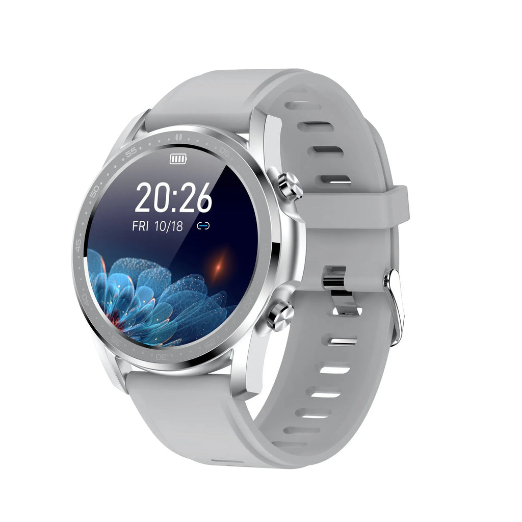 Youth2 smart bracelet with 1.3-inch touch screen in zinc alloy construction, black or grey colour options