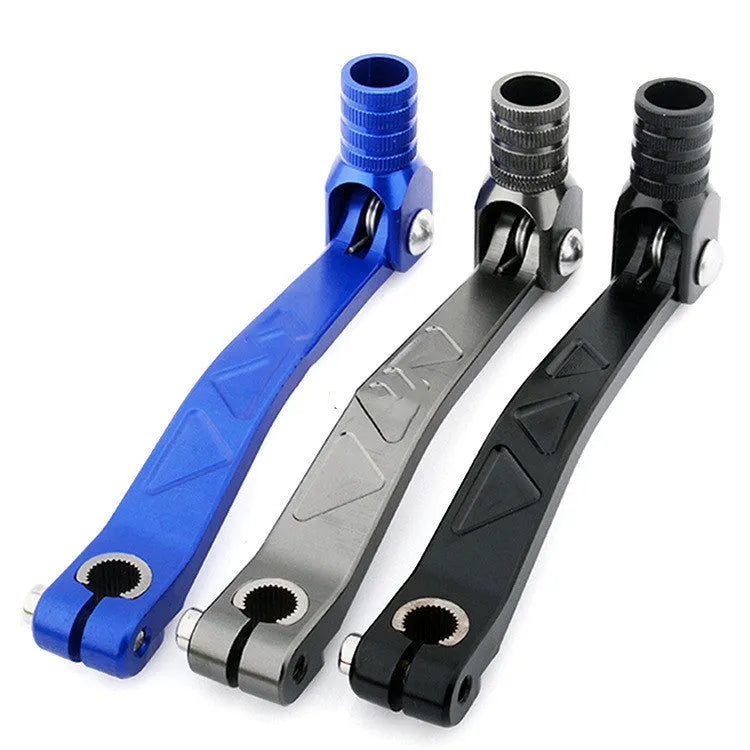 Green CNC-machined general gear shift lever for universal manual transmission fit