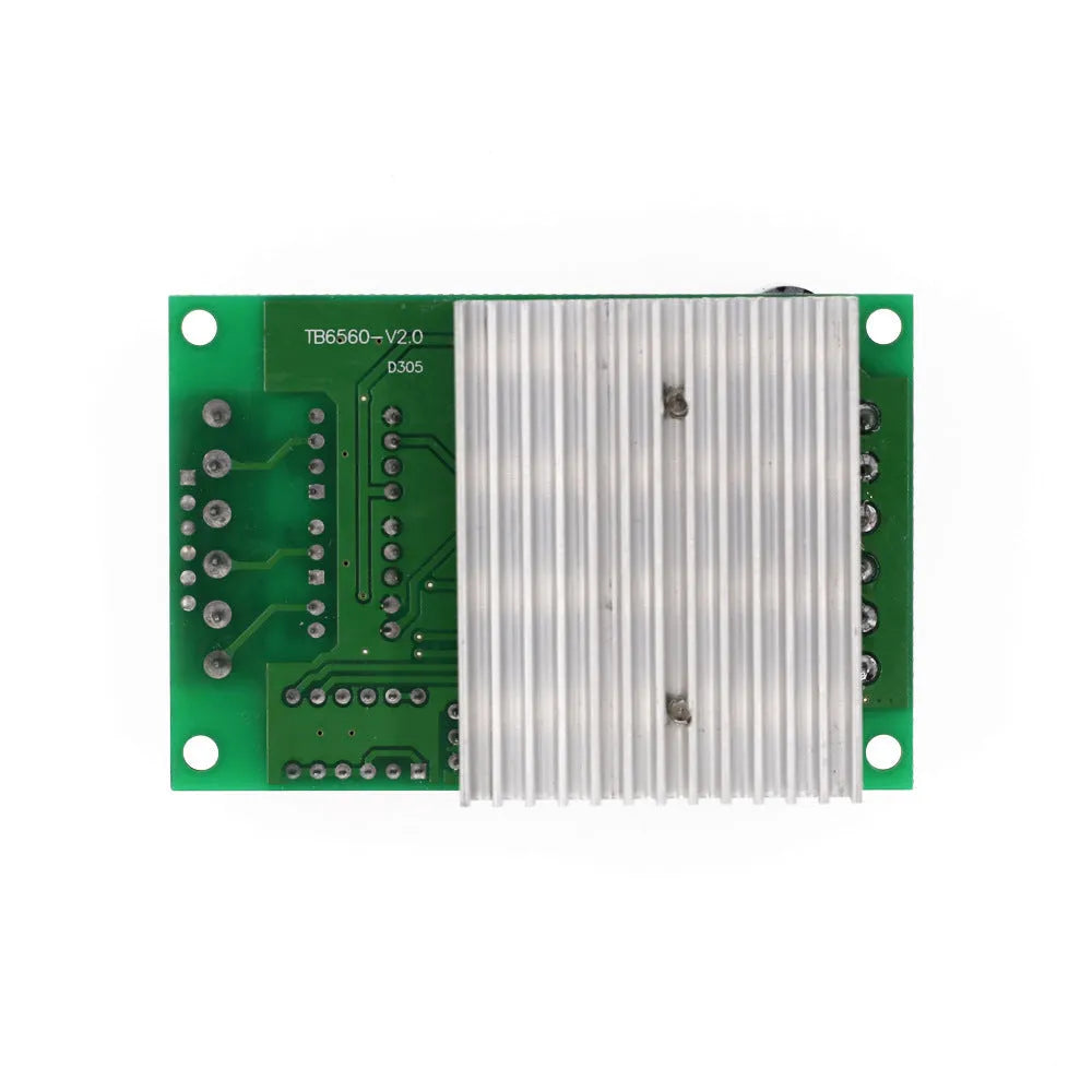 TB6560 3A stepper motor driver board with radiator and screw terminals