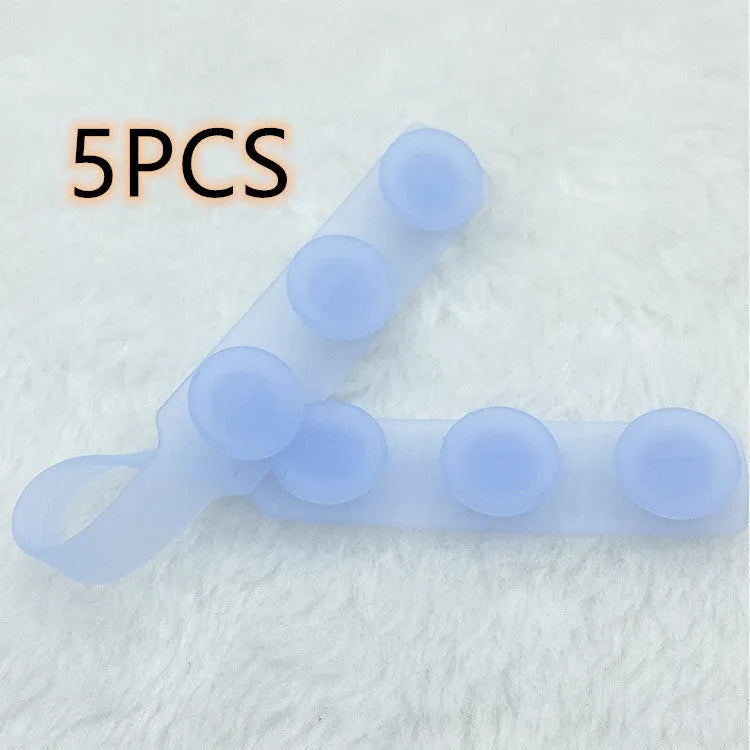 Silicone elastic cord extension strap for face masks, 1.5cm wide, in multiple colours.