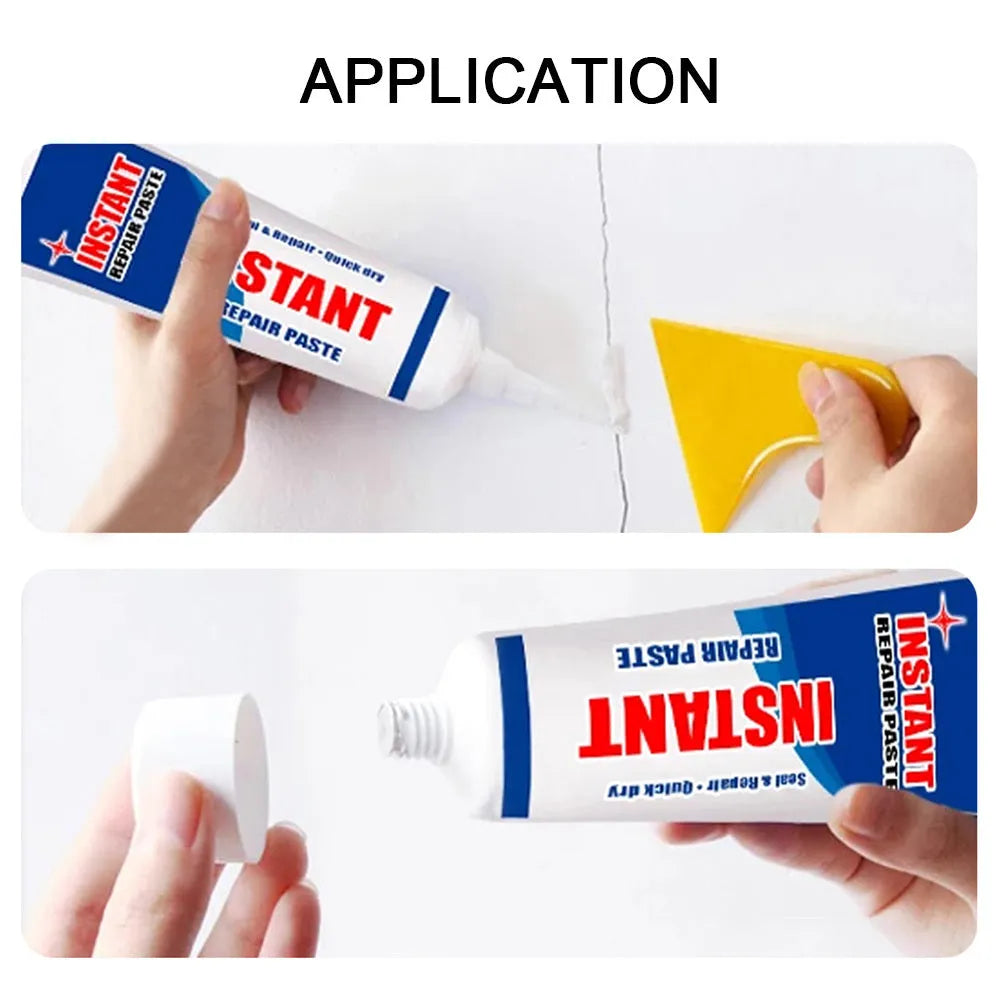 Home wall repair cream 150g in a white tub, paintable water-based sealant for crack and wall damage repair