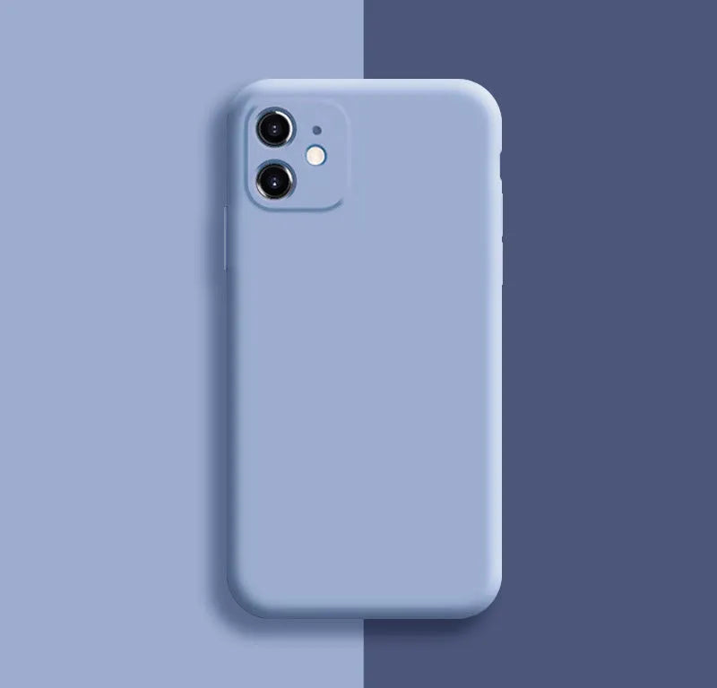 Silicone phone case for iPhone 11 Pro Max in various solid colours