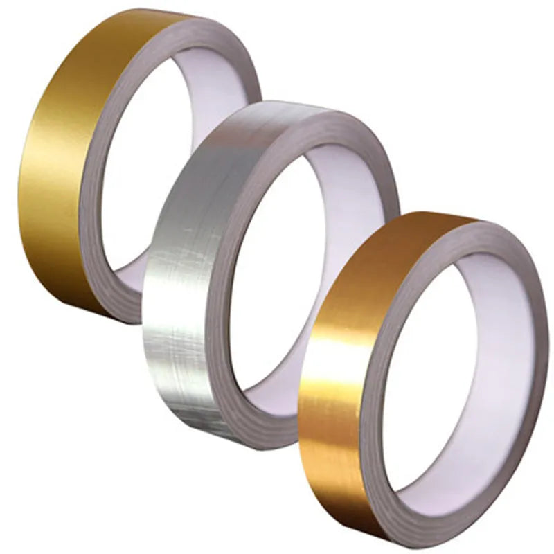 Copper foil tape strip 50M waterproof sealing tape for tile wall and floor gaps in gold colour