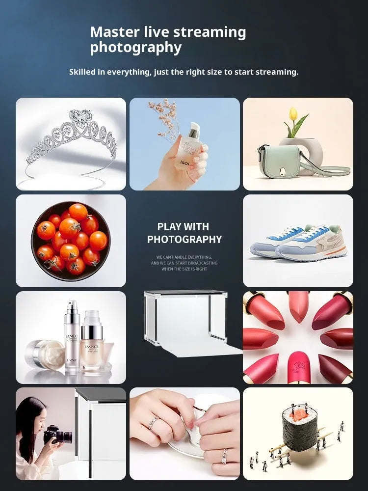 40x60cm LED studio softbox with professional brightening style for photography and video