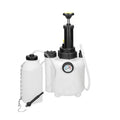 White 3L automotive brake oil tank replacement tool with copper and iron components