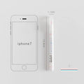 Two-colour hand account pen for students with 0.5mm tip and 13.4cm plastic body.