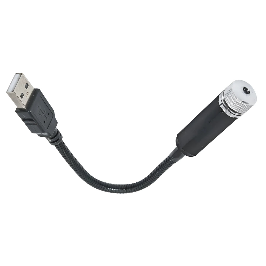 GM car USB hose star light projecting purple starry sky on roof
