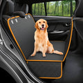 Waterproof Oxford cloth car rear pet dog cushion, 137 x 147 cm, with side wings or mesh zipper options