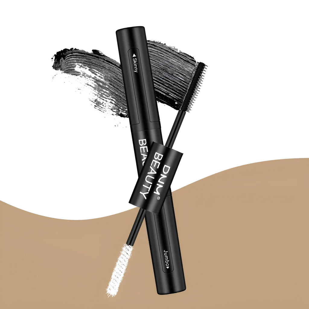 Double-ended combination grafting mascara in black, total weight 38g, net weight 10g