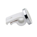 Mini magnetic car phone holder for air outlet in white with ABS build