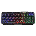4D wired gaming keyboard and mouse set with USB, 2400dpi optical mouse, backlight, 1.5m cable, SET1 or SET2 colour