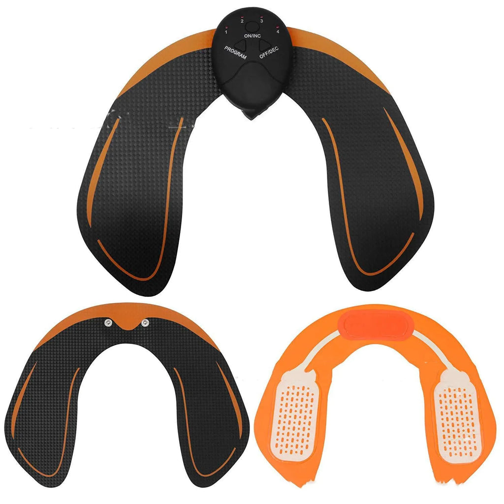 Black fat exploding machine buttocks lifting toner slimming massager made of ABS plastic for home gym