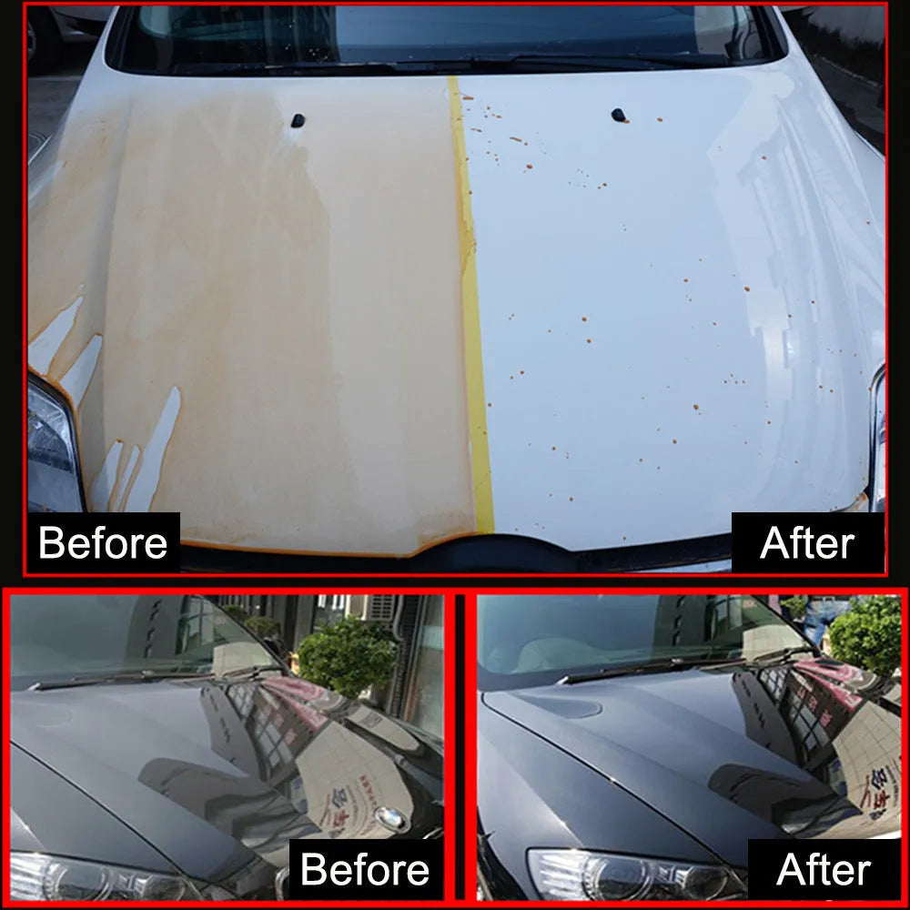 Car polishing and scratch repair kit with solid cream wax in silver colour option